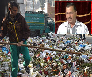 delhi cm arvind kejriwal gave solution to mcd employees strike