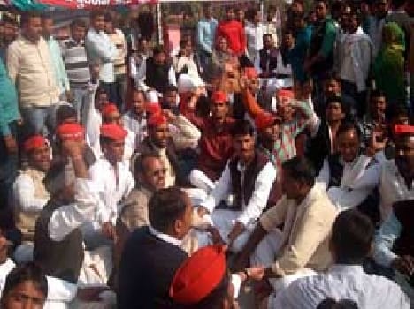 uproar in District hospital 
