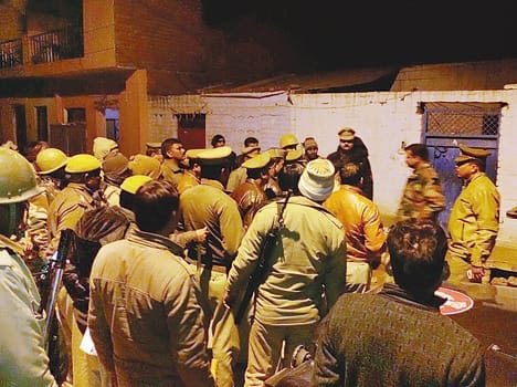 Attacked petrol police wounded three soldiers