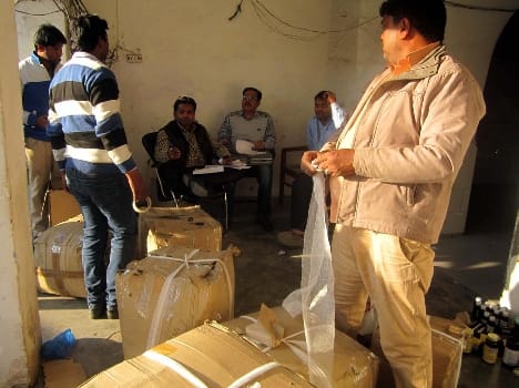 Officials caught the fake drugs.