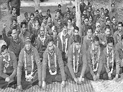 Delphi TVS launched relay hunger strike