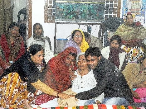 Ajay Saxena, the deceased's family mourned