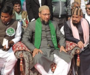 owaisi rally in bikapur