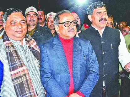 Sat Sharma meeting with activists of bjp