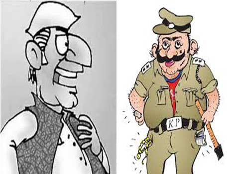 leader is threatened by police not fight in election