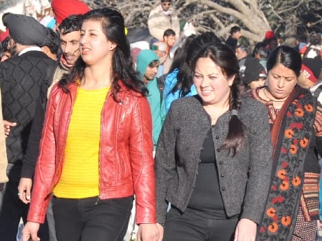 less snowfall and rainfall in himachal this years.