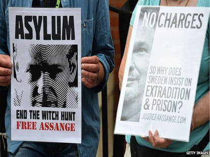 Britain denies to UN panel rule over wikileaks founder Julian assange