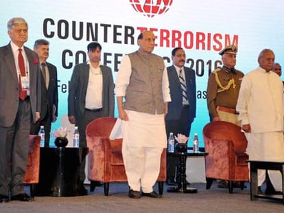 Union Home Minister Rajnath Singh  in Counter Terrorism Conference 2016 