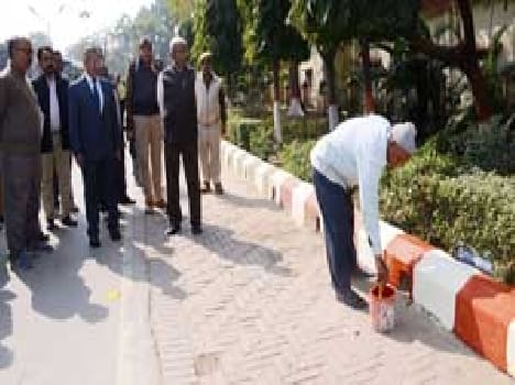 BHU campus decorate self - grooming work faster