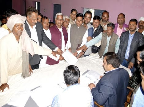 election for block head in mathura