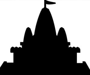 statue broken in temple