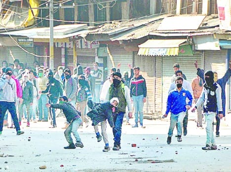violence in Kashmir