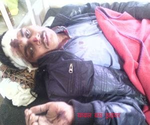 two died in bus and truck accident in faizabad