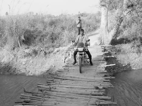 Give death feast wooden bridge