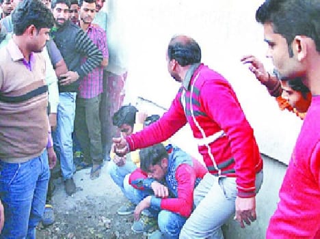 Students attempting to kidnap