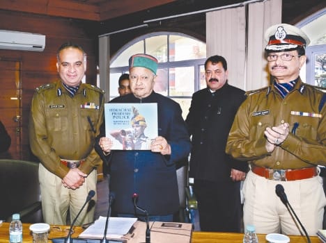 cm virbhadra singh meeting with sp and dc's.