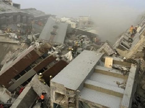 Magnitude 6.4 earthquake hits Taiwan, Nepal also shakes