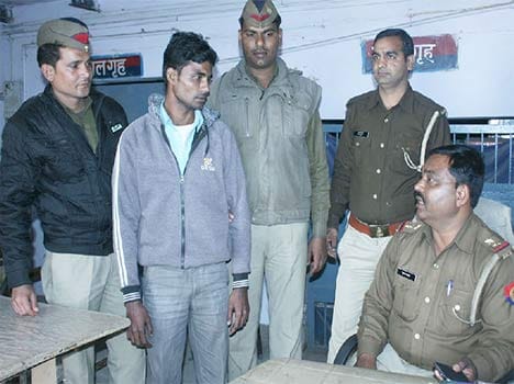 pakistani youth arrested by up police