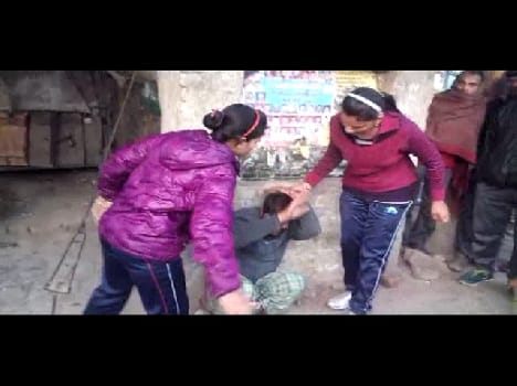 brave daughters beaten eveteaser