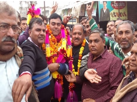 Samajwadi Party government in seven blocks