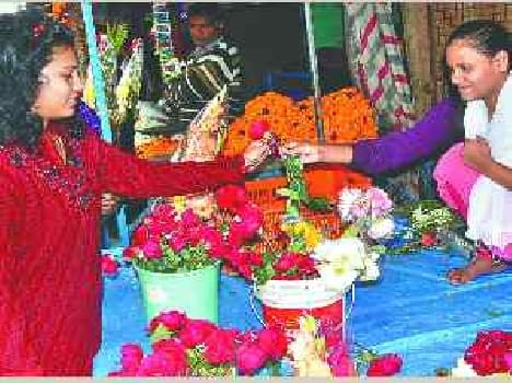 The youth rose to express love