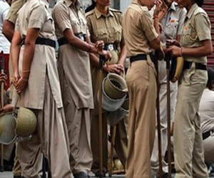 police beaten women and children in a party on dj issue in gurgaon