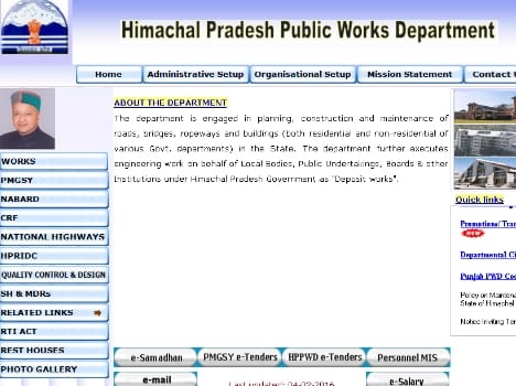 himachal pradesh public works department employees.