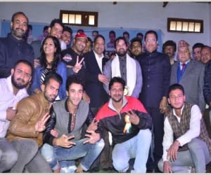 student honored in DAV dehradun.