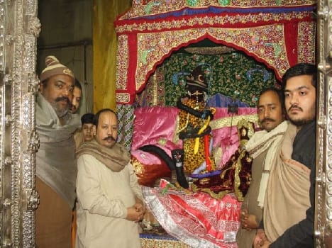 radhavallabh maharaj in shiv clothes