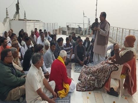 yamuna muktikaran meeting in barsana