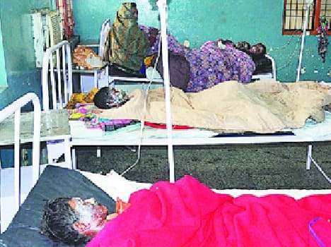 Burning candle put at risk the lives of innocents
