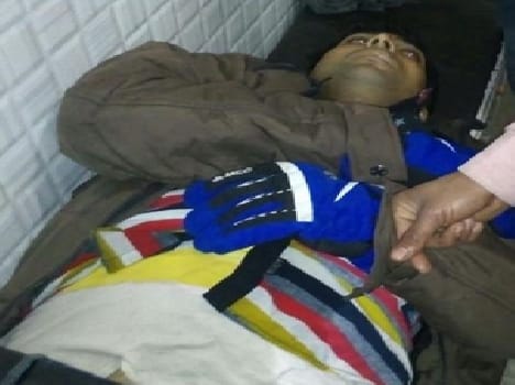 The man shot at the opposing looting.
