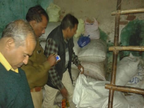 Two installations seized 20 quintals polythene