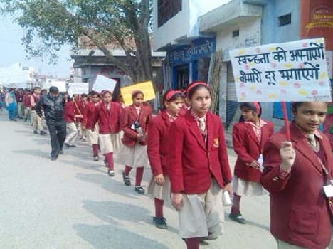 R's public school children out awareness rally