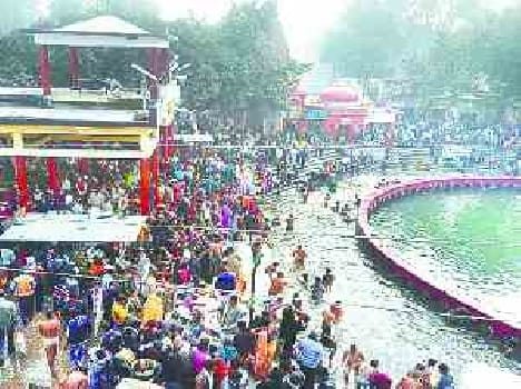 devotees thronging in Mouni Amavasya