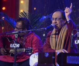 Gulam Ali in Lucknow mahotsav.
