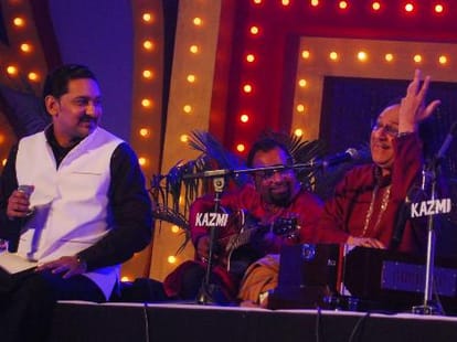Gulam Ali in Lucknow mahotsav.