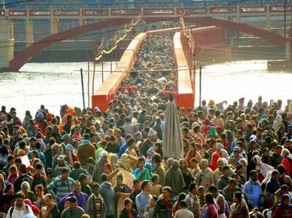 second snaan of haridwar ardhkumbh.