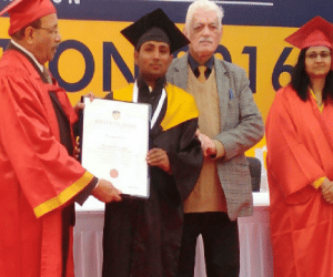 Murtaza is proud of the educationally backward Mewat.