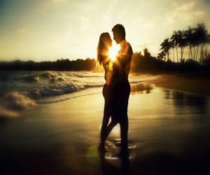 Lover proposed each other on propose day.