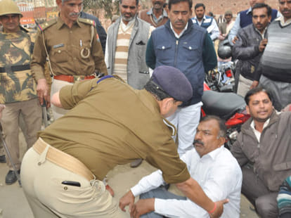block pramukh election in sambhal