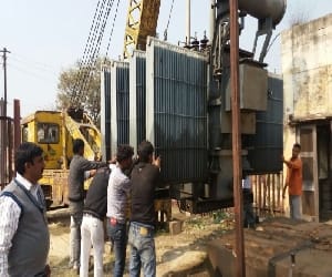 theft of Transformers leads power cut in 500 homes. 