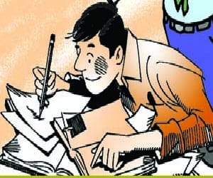 ITI exam started 40 minutes late.