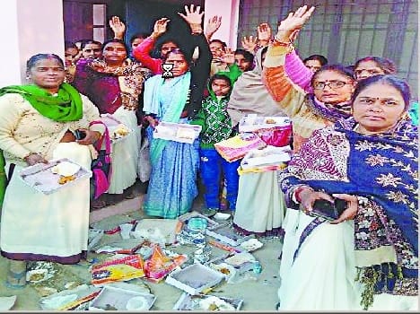 ANM training and distributed in the hope stale food