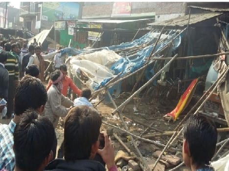 Authorities removed encroachments