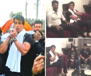 The funeral of the father of the actor Sonu Sood in tears
