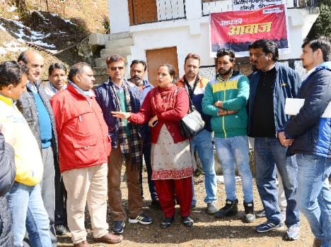 amarujala apki awaj campaign at shimla.