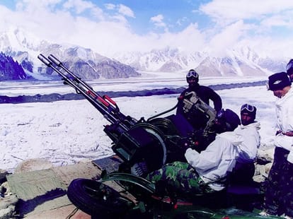 The story which tells how India captured Siachin glacier four day before than Pakistan