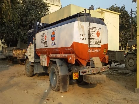 Full of kerosene oil tanker caught stealing , two arrested