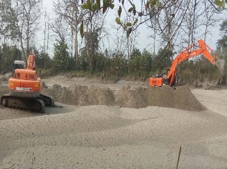 Cleaning silt began ninety million